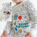 DIY Criancas Pijamas Colorir 2