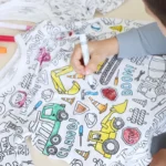 DIY Criancas Pijamas Colorir 5