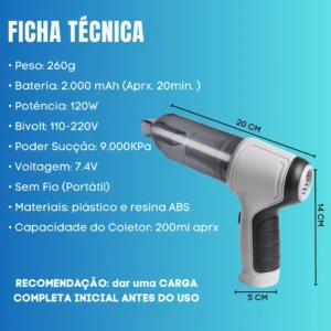 D NQ NP 2X 900500 MLB74361846348 022024 F mini aspirador po soprador vacuo 3em 1 portatil recarregavel