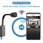 HBIAN 5MP 4G Cartão SIM Card Wifi USB Mini Câmera IP CCTV4