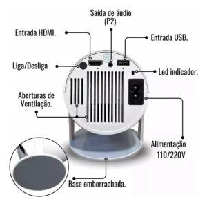 HY300 mini projetor4