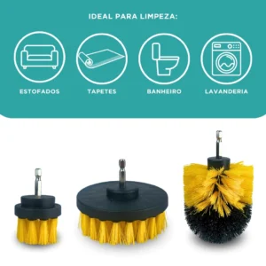 Kit 3 Escovas De Limpeza5