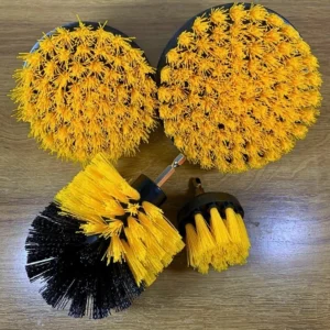 Kit Escovas De Limpeza Pesada Para Parafusadeira Furadeira 7