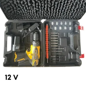 Parafusadeira Furadeira 12V 21V 2 Baterias6