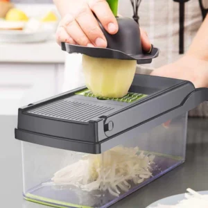 Slicer Aco Inox 14 em 1 Fatiador Cortador Ralador De Legumes Verduras Frutas Alimentos2