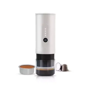 3 em 1 cafeteira portátil sem fio, para carro, casa, viagem, compatível com cápsulas1