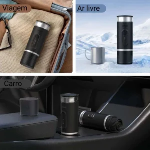 3 em 1 cafeteira portátil sem fio, para carro, casa, viagem, compatível com cápsulas6