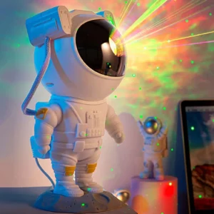Astronauta Luminária Projetor De Luz Estrela Galáxia Nebulosa1