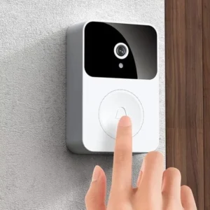 Campainha Com Câmera Vídeo Porteiro Sem Fio Wi Fi HD Inteligente Smart Home Vê Pelo Celular Recarregável3