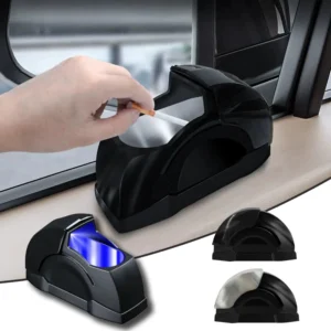 Cinzeiro De Porta De Carro À Prova De Vento Premium design Elegante Com Forro De metal1