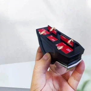 Cinzeiro De Porta De Carro À Prova De Vento Premium design Elegante Com Forro De metal7