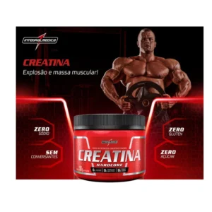 Creatina Monohidratada Pura 300g Hardcore Integralmedica5