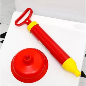 Desentupidor Manual De Pia Vaso Ralo Cano Esgoto Tipo Bomba Sucção 150mm Alta Pressão5