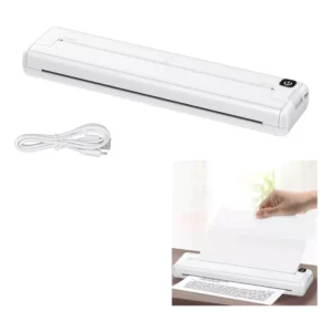 Impressora Termica A4 Portatil Bluetooth App Celular Recarregavel Usb Maxbom1