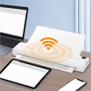 Impressora Termica A4 Portatil Bluetooth App Celular Recarregavel Usb Maxbom5