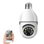 KIt 2 Mini IP Câmera Wifi sem fio visão noturna microfone auto falante acesso remoto aplicativo3