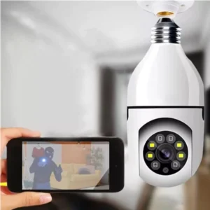 KIt 2 Mini IP Câmera Wifi sem fio visão noturna microfone auto falante acesso remoto aplicativo5