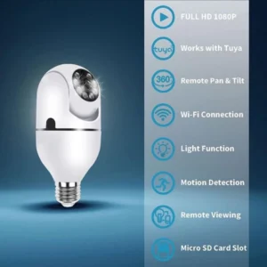 KIt 2 Mini IP Câmera Wifi sem fio visão noturna microfone auto falante acesso remoto aplicativo6