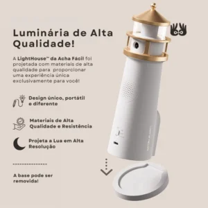 LightHouse Farol Projetor da Lua8