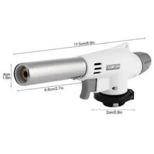 Maçarico Culinário Portátil de Cozinha Multiuso Manual com Controle de Chama Gourmet3