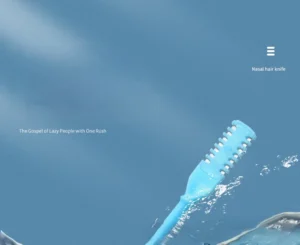 Máquina De Cortar Cabelo De Nariz De Cabeça Dupla , 4 Unidades , Rotação manual2