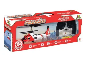 Mini Helicoptero Controle Remoto Falcão Com Gyro Up 3 Canais4