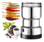 Moedor Triturador De Café Grãos Elétrico Inox Bivolt