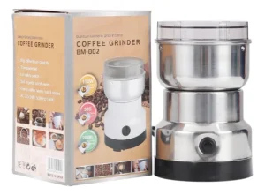 Moedor Triturador De Café Grãos Elétrico Inox Bivolt10
