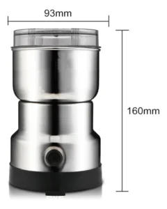 Moedor Triturador De Café Grãos Elétrico Inox Bivolt9