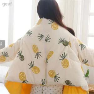 Preguiçoso com Manga Quilt Winter Anti Kick Sleeve Quilt Multifuncional Espessado no Corpo Quilt Play Mobile Phone1