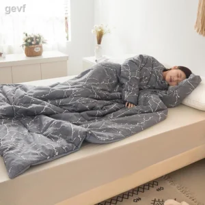 Preguiçoso com Manga Quilt Winter Anti Kick Sleeve Quilt Multifuncional Espessado no Corpo Quilt Play Mobile Phone2