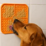 Tapete Lambedor Inibidor de Ansiedade Silicone com Ventosa Comedouro Lento Pet ,Cães E Gatos Grande7