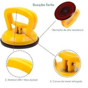 Ventosa Puxador Fixação De Alta Sucção 40kg 7