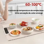 Bandeja De Aquecimento Elétrica Com Temperatura Ajustável Dobrável1
