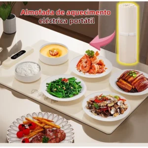 Bandeja De Aquecimento Elétrica Com Temperatura Ajustável Dobrável9