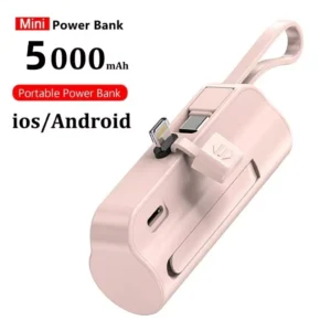 Mini carregador portatil power bank para celular IPNHONE Samsung Xiaomi6